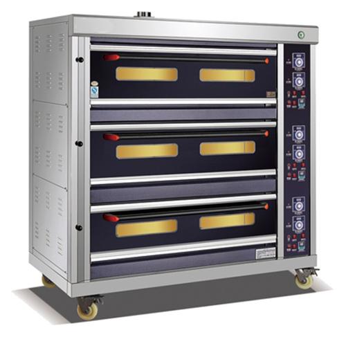 煤气烤箱商用烤炉单层蛋糕面包大烘炉天然气三层九盘